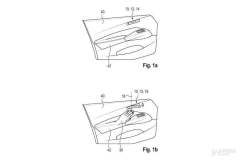 大眾汽車車內隱藏式門把手專利曝光