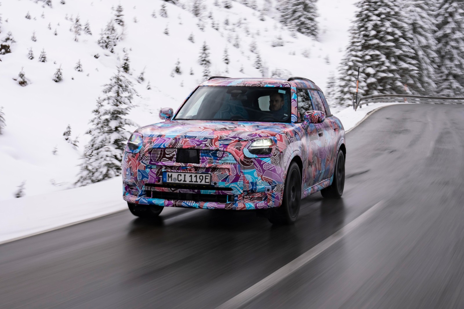 MINI COUNTRYMAN EV官方諜照曝光 將于明年交付海外用戶