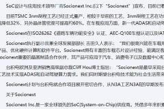 Socionext著手研發(fā)基于3nm車載工藝的ADAS及自動(dòng)駕駛SoC