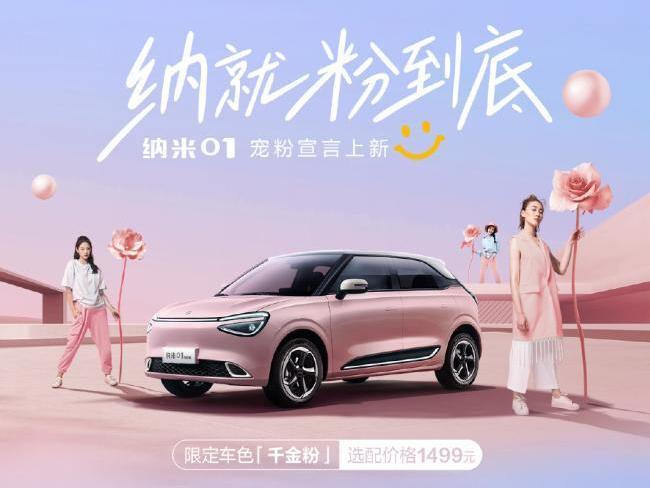 升級智能駕駛輔助系統 納米01共創WE版上市