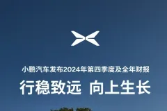 小鵬汽車2024年?duì)I收超408.7億元 毛利率14.3% 預(yù)計(jì)Q1營收超150億元