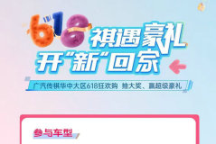 常德天寶：廣汽傳祺618狂歡購