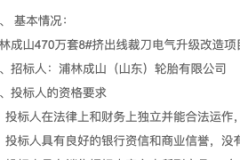 招標(biāo)公告---巨胎胎體手動拼接裝置