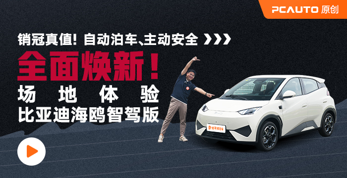 銷冠真值！自動泊車、主動安全全面煥新！場地體驗比亞迪海鷗智駕版