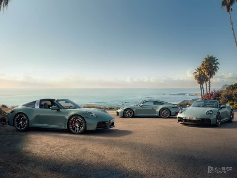 新款保時捷911 Carrera 4S官圖 480匹馬力+8速PDK+四驅