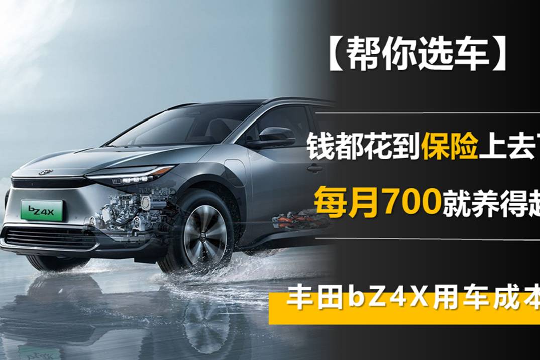 錢都花到保險(xiǎn)上去了 豐田bZ4X用車成本 每月700就養(yǎng)得起