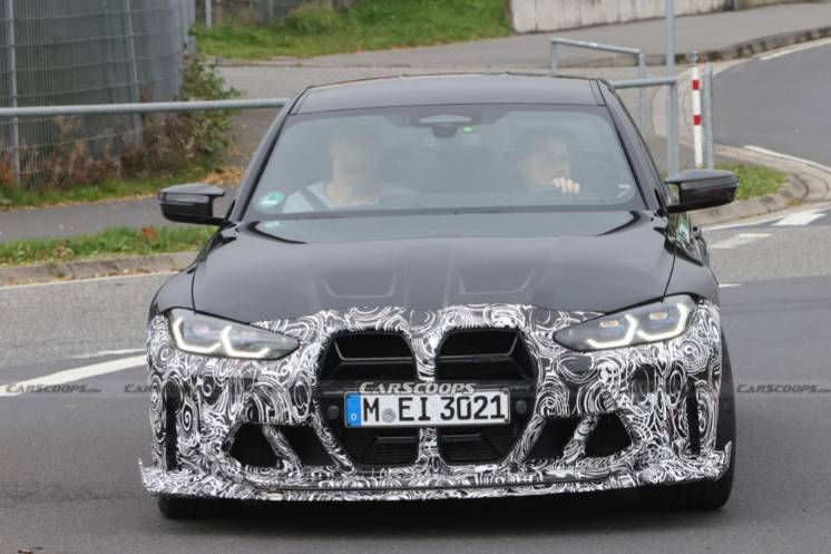 BMW新款M3 CS最新諜照曝光 性能升級(jí)
