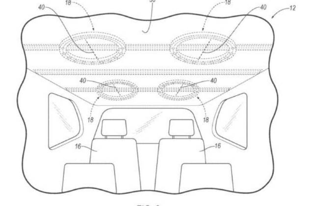 福特申请车顶安全气囊专利