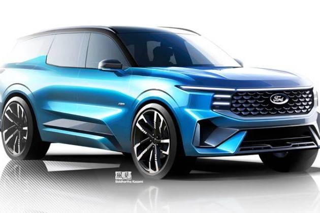 將定名銳界L?全新一代福特銳界效果圖曝光