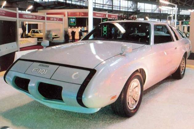 丰田赛利卡的原型，美系范儿十足-丰田F101