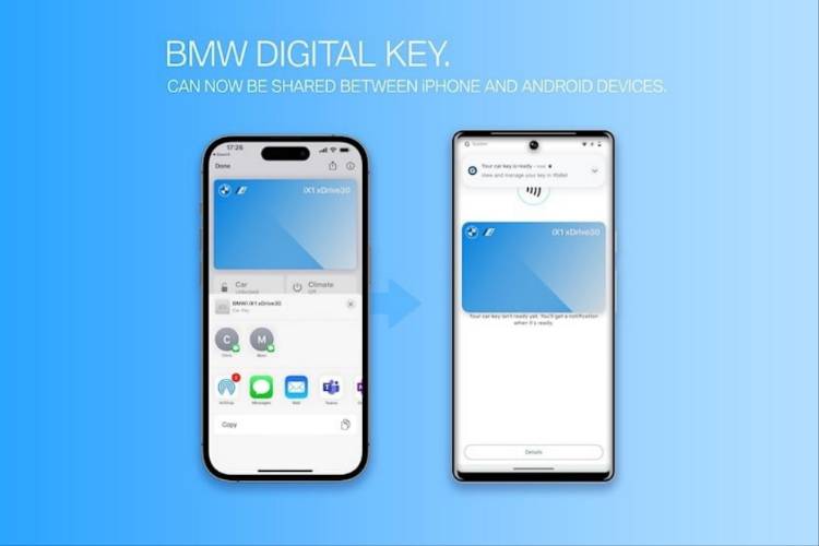 寶馬數字鑰匙可支持安卓系統 無需安裝APP即可使用