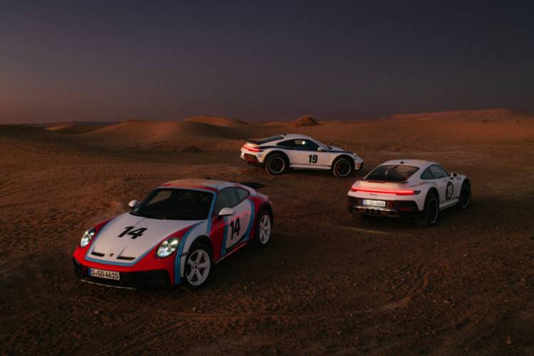 保时捷911 Dakar推出三款选装包