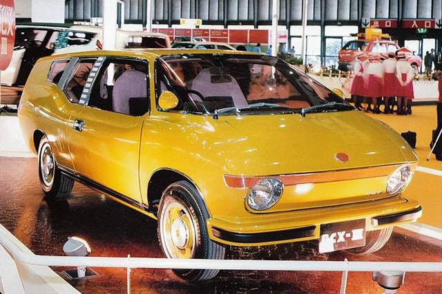 70年代新潮的電動概念MPV：大發(fā)BCX-III