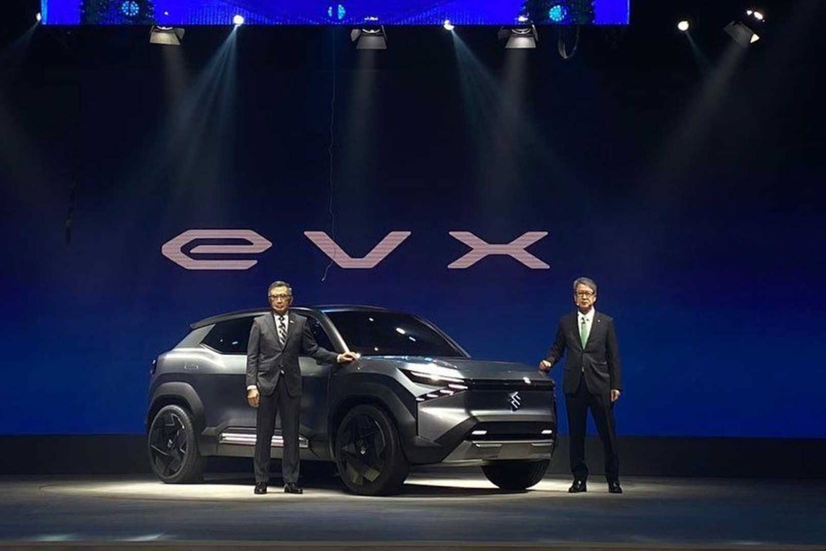 铃木亮相纯电概念SUV eVX 预计2025年量产