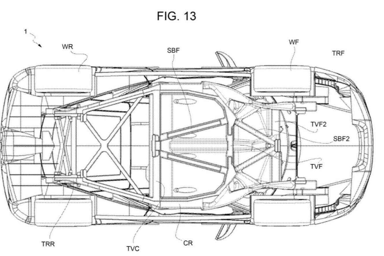 法拉利电动车专利申报图曝光
