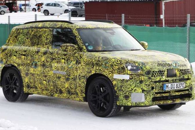MINI COUNTRYMAN EV諜照 續(xù)航約450km