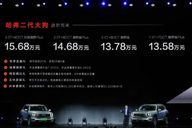 16.28萬起，武漢源華哈弗二代大狗攜電而來！
