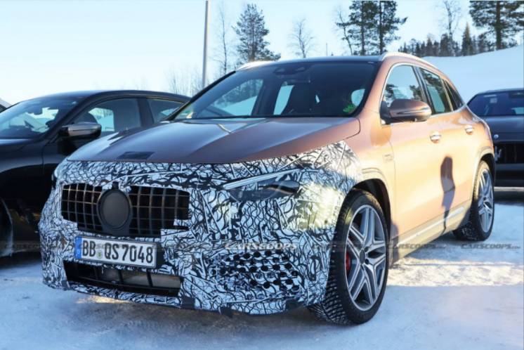 新款梅賽德斯-AMG GLA 45最新諜照曝光