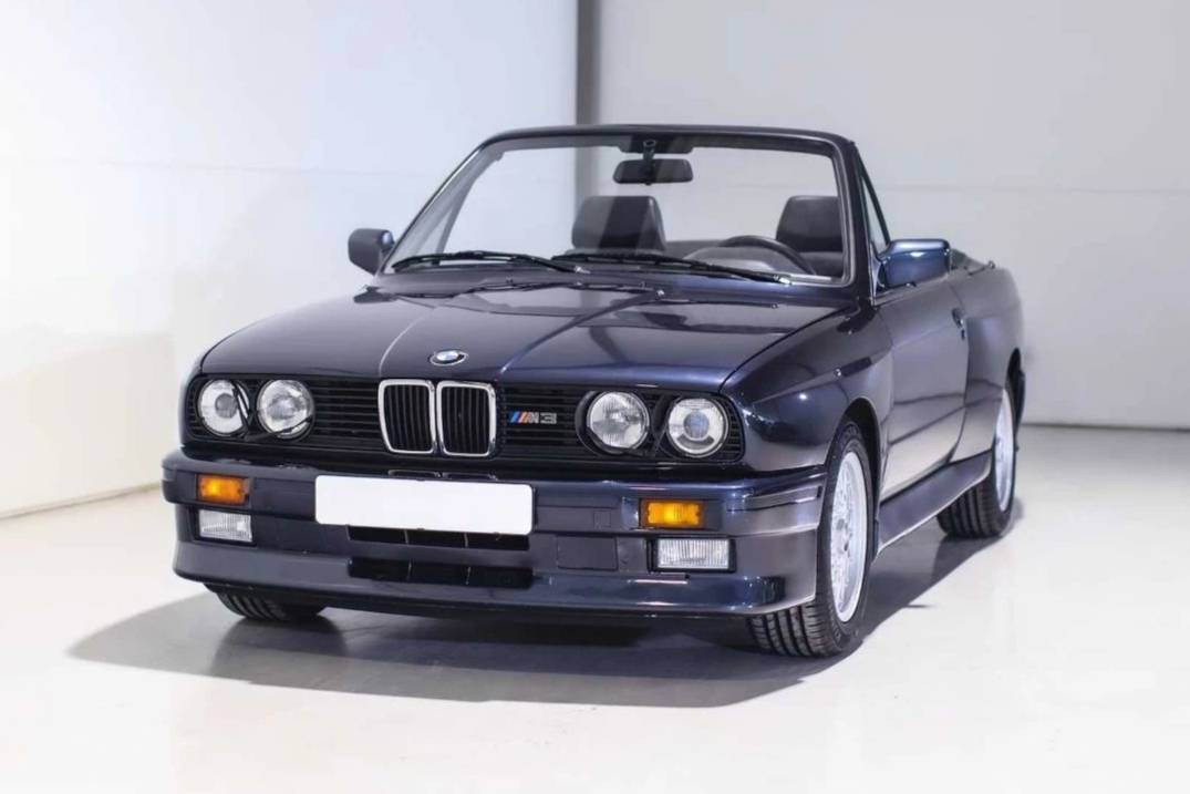 寶馬M系列中第一款敞篷車！罕見的1989 年E30 M3