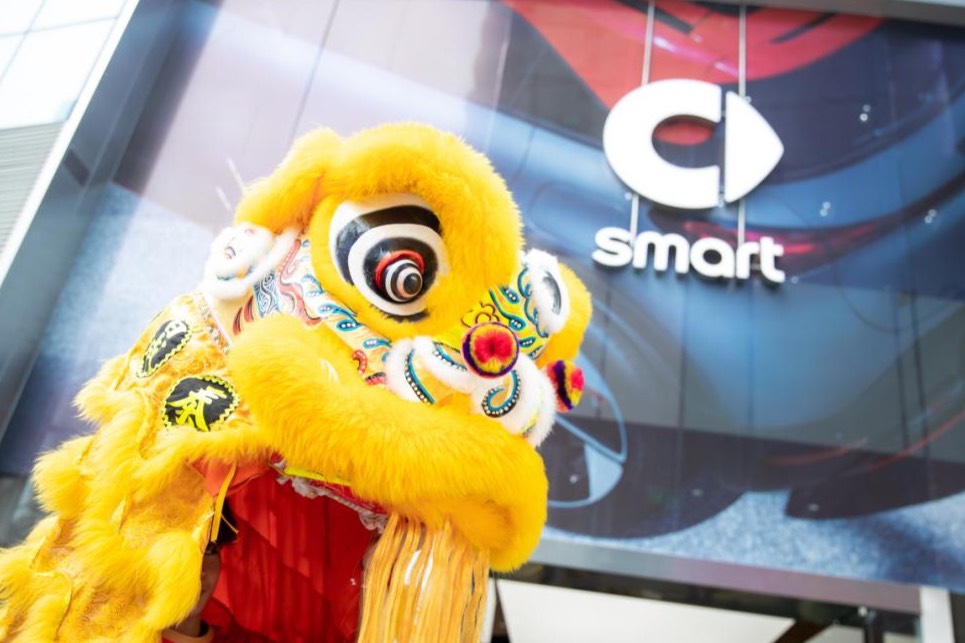 smart品牌天德廣場(chǎng)旗艦中心，激發(fā)文化靈感，正式啟幕