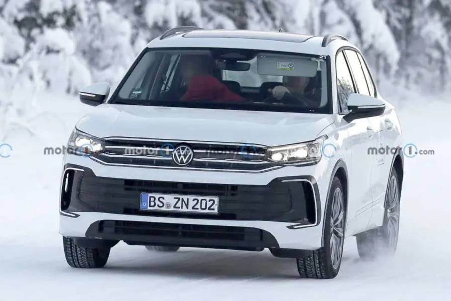 【e汽車】全新大眾Tiguan最新諜照曝光