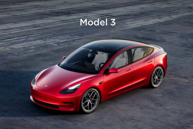 2023款特斯拉model 3曝光 續航與2022款基本一致