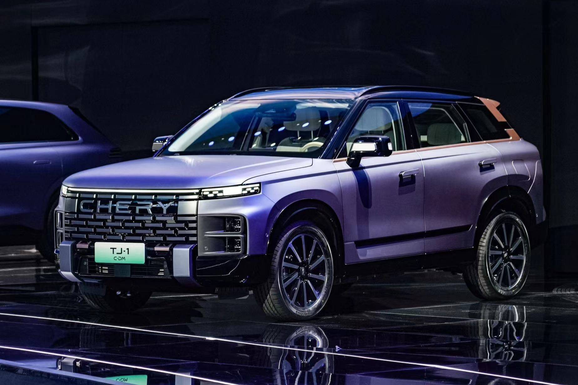 奇瑞汽車新能源之夜 奇瑞TJ-1全球首發(fā)亮相