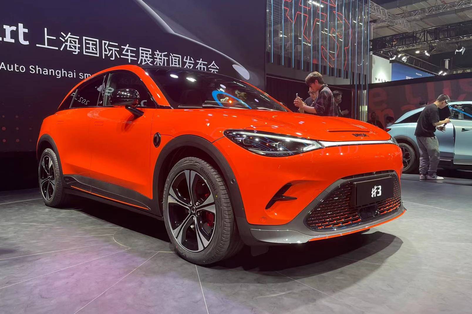 2023上海國際車展：全新smart精靈#3首發(fā)