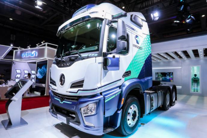 2023上海車展：滴滴自動駕駛卡車KargoBot亮相