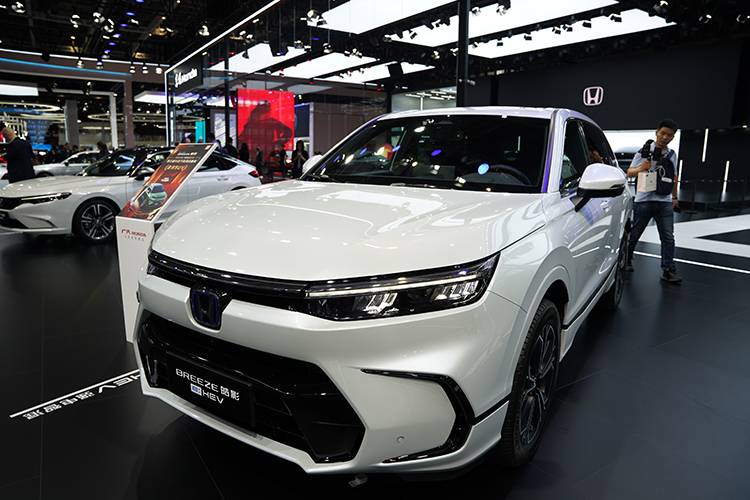 廣汽本田皓影e:HEV亮相車展 搭2.0L混動(dòng)系統(tǒng)