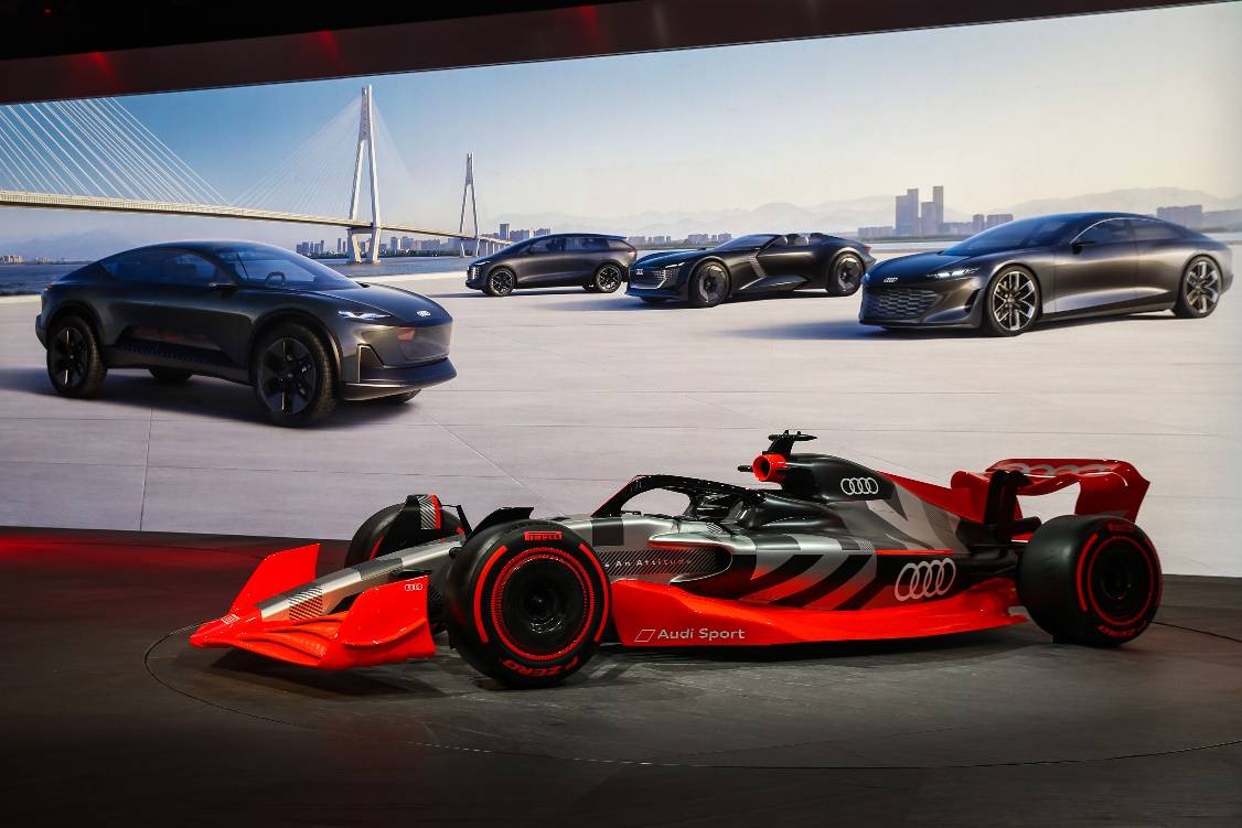 上汽奧迪攜旗下全系車型震撼亮相2023上海國際車展