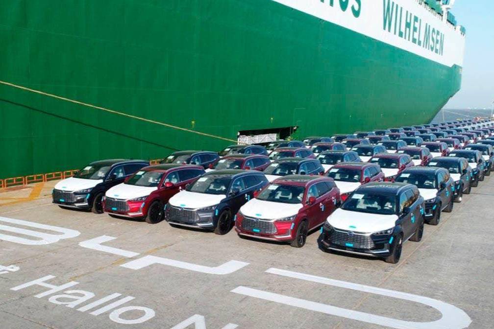 中国汽车出口量超日本，世界第一！上汽出口最多，比亚迪增速最快