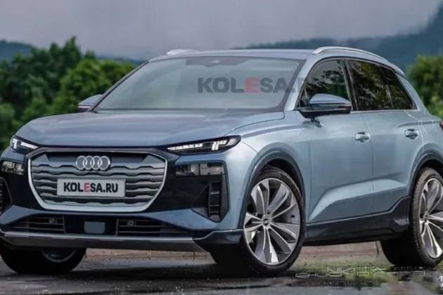 奧迪全新Q6 e-tron下半年發布，對標Model Y？