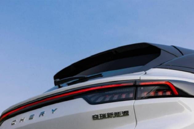 奇瑞eQ7鋁基輕量化車身的完美結(jié)合，注入安全與動(dòng)感