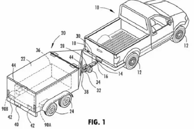 福特获得移动充电拖车技术专利 可为电动汽车提供动力