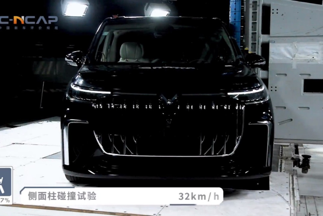 中國新能源MPV首家！嵐圖夢想家榮膺C-NCAP五星安全認證