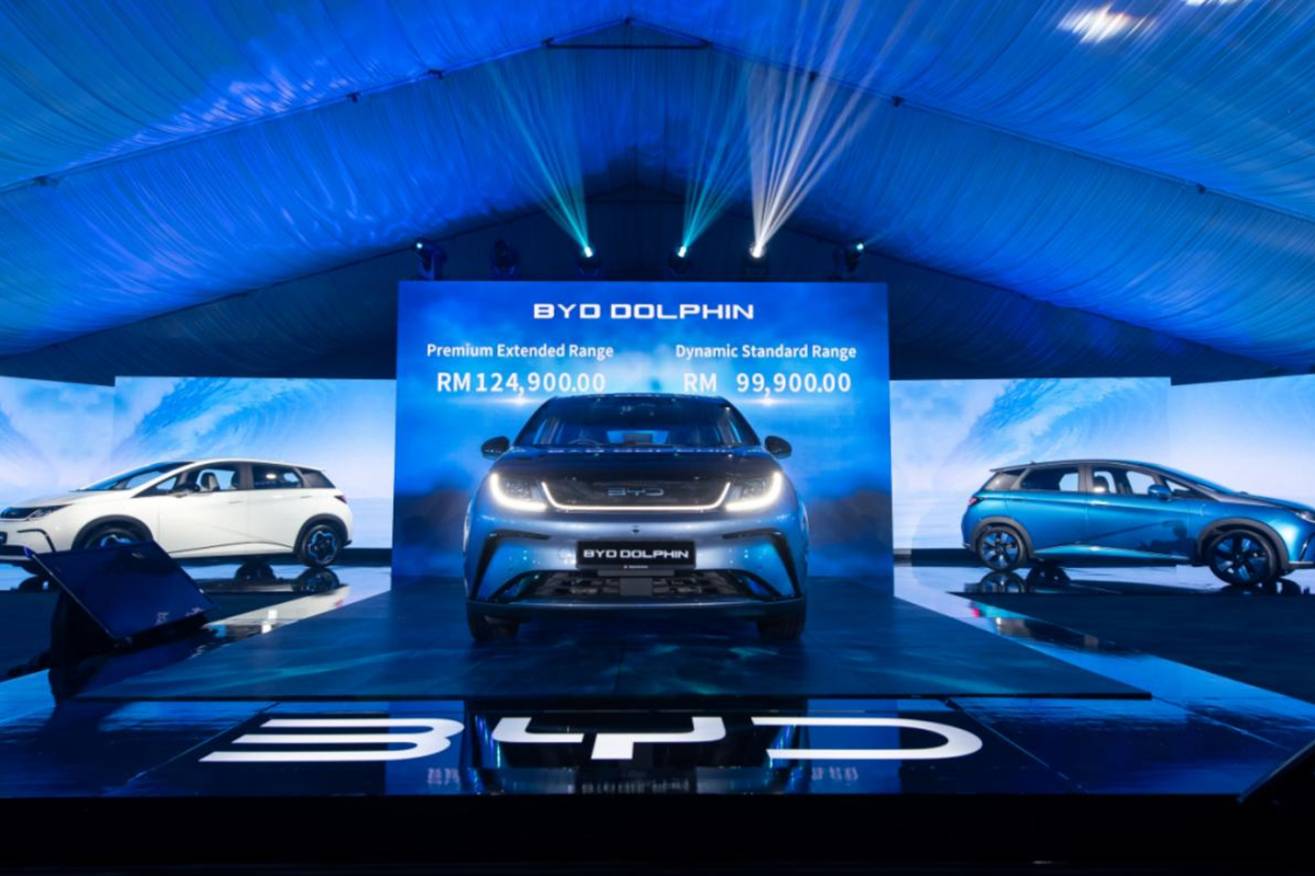 BYD DOLPHIN（海豚）在马来西亚上市，售价接近20万