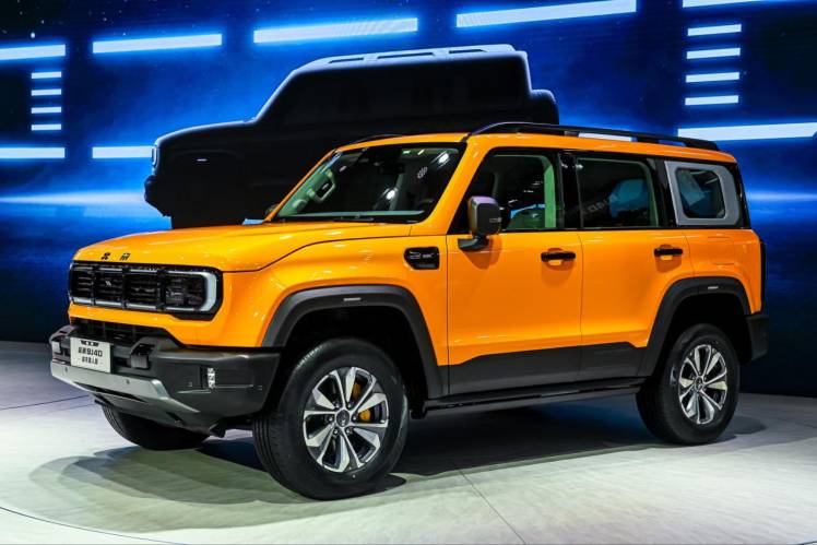 全新BJ40閃耀登陸成都車展,北京汽車帶你盡興“悅野”
