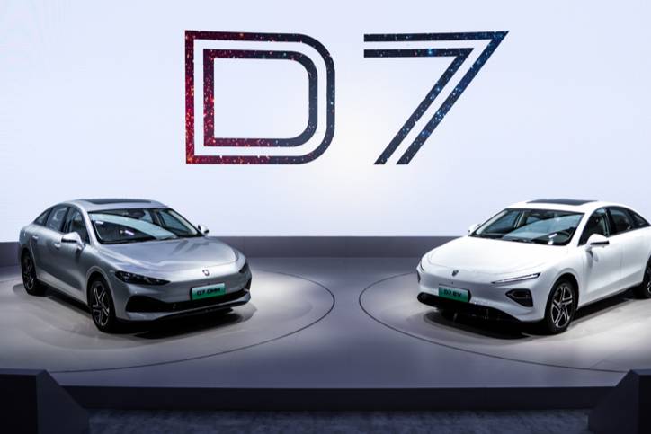 D7在成都車展迎來首秀，上汽榮威再度提速新能源賽道