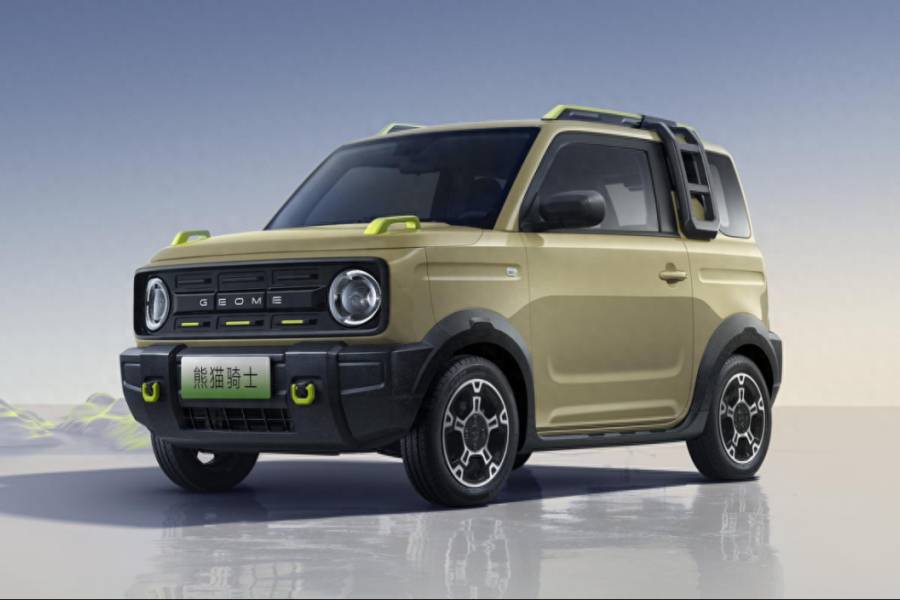 【e汽车】吉利汽车发布熊猫家族新车型“熊猫骑士”官图