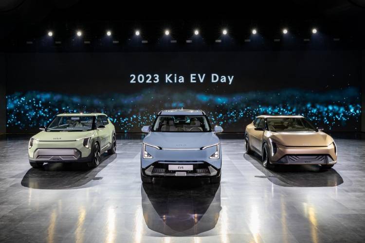 起亞在“Kia EV Day”上發(fā)布EV5及兩款概念車型