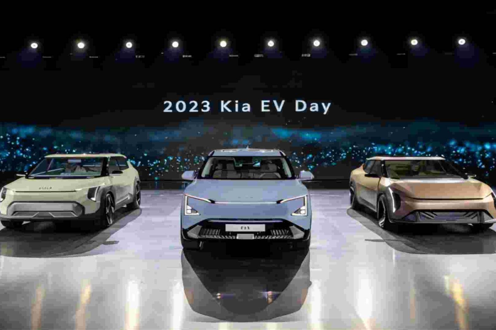 起亚推出三款全新中小型电动汽车