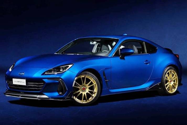 限量60臺，采用手動擋，斯巴魯BRZ Touge特別版官圖