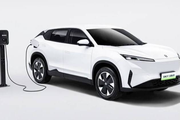 大五座SUV，續(xù)航445公里，風(fēng)神SKY EV01官圖發(fā)布