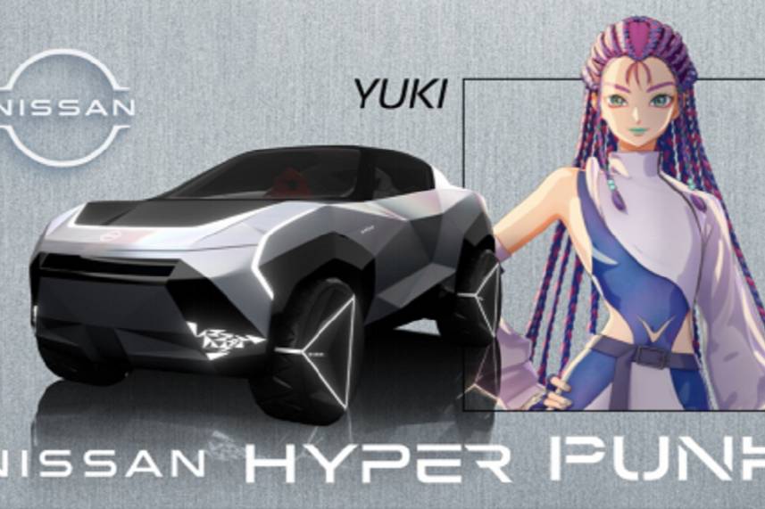 駕馭智能互聯(lián) 日產(chǎn)汽車推出Hyper Punk純電動(dòng)概念車型