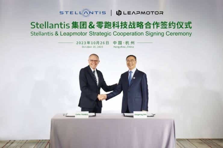 Stellantis集團擬以15億歐元投資零跑汽車