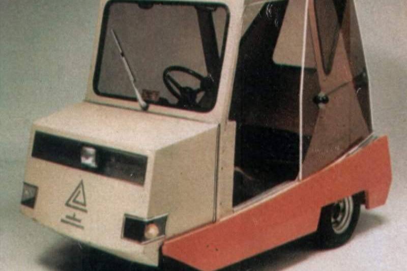80年代的法国电动老年代步车-Cedre 1000