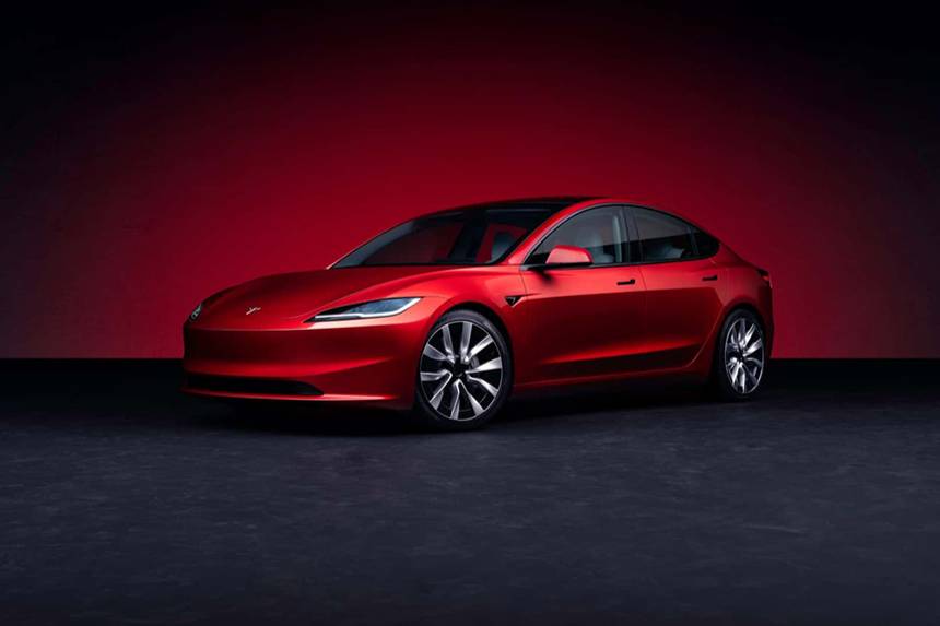 特斯拉新款Model 3高性能版更多信息 2024年发布