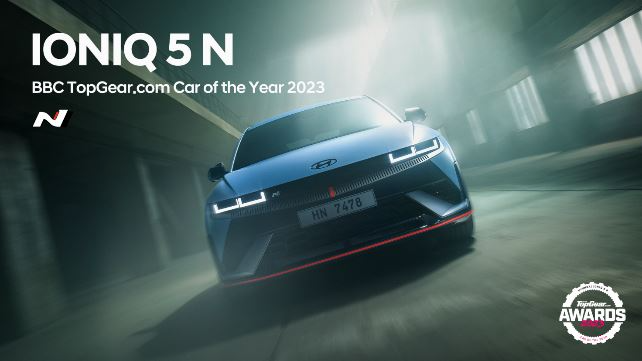 IONIQ5N：TopGear年度最佳电动车，开启电动化新篇章