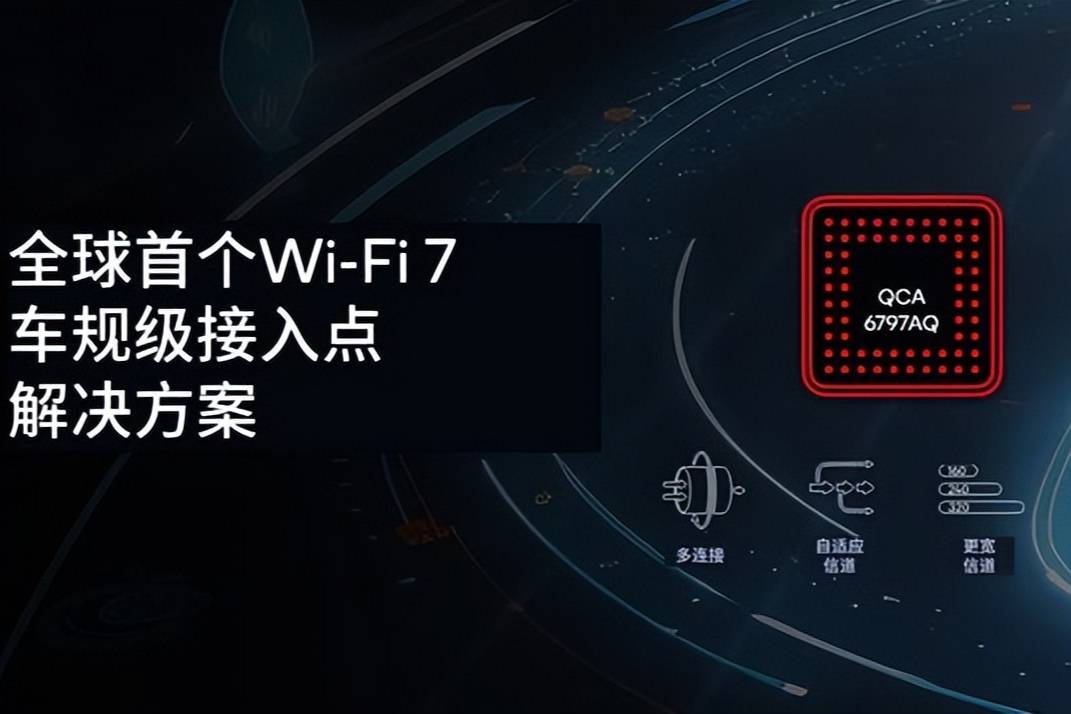 高通推出全球首款汽車Wi-Fi 7解決方案 